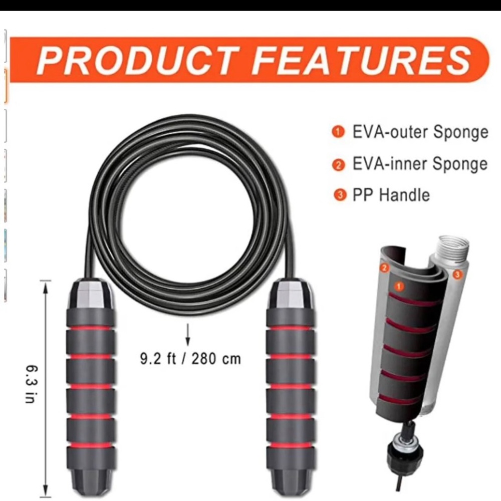 Fitness Skipping Rope - Picture 6 of 10